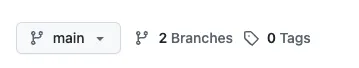 Branch dropdown example
